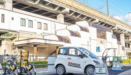 さいたま市内の埼京線沿線に電動アシスト自転車・スクーター・超小型 EV対応マルチモビリティステーション設置