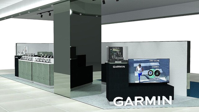 ガーミン、国内初のブランド直営店を銀座に期間限定オープン