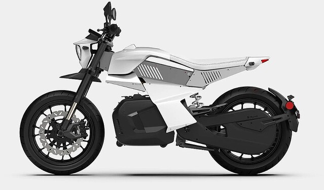 宇宙工学を下地に作った未来のEVバイク「Ryvid Anthem」。充電池を外せば他目的に