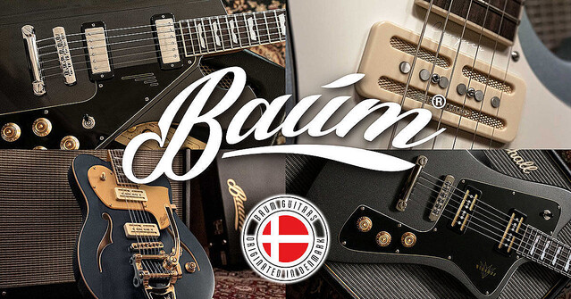 神田商会、デンマークのギターブランド「Baum Guitars」製品の販売を開始