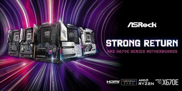 ASRock、次期AMD Ryzen向けプラットフォーム「X670E」から新マザーボード 5製品