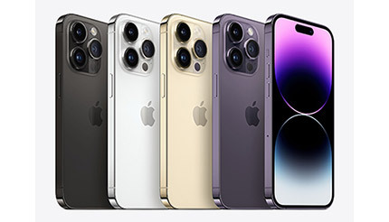 今売れてるスマートフォンTOP10、「iPhone 14」シリーズが一挙初登場 2022/9/25