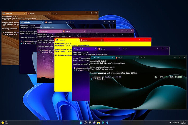 テーマ機能が導入された「Windowsターミナル バージョン1.16」プレビュー版