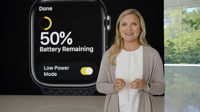 watchOS 9の新機能「低電力モード」は､Apple Watch Series 4以降のモデルでも使えますよ！