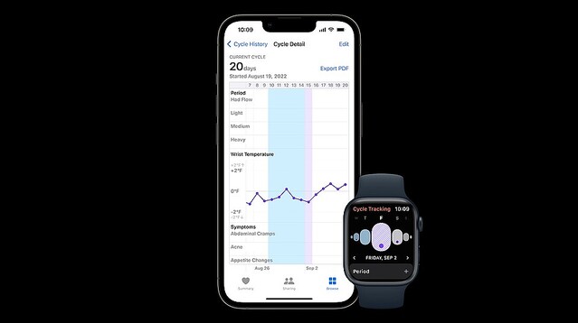Apple Watch Series 8の進化した「周期記録」、病気や妊娠などを抜きにしても使える機能じゃない？ #AppleEvent