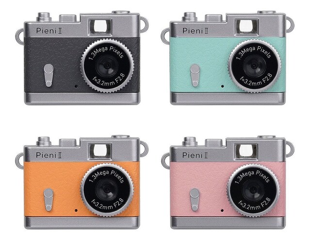 ケンコー、クラシカルな超小型トイデジタルカメラ – サンリオ柄も同時発売