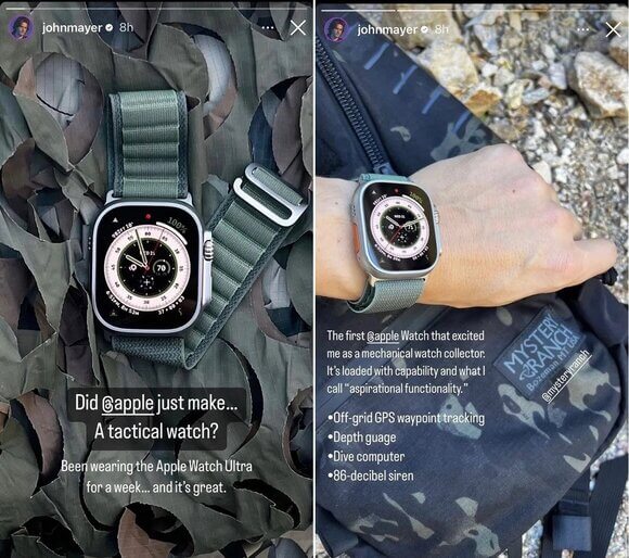 Apple Watch Ultra、著名な時計コレクターから称賛