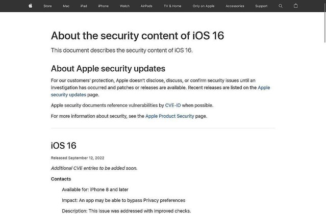 iPhone、iPad、MacなどApple製品に脆弱性、ただちにアップデートを