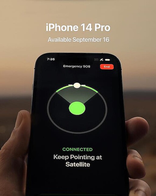 iPhone14 ProとiPhone14 Pro Maxの衛星通信用モデムが判明