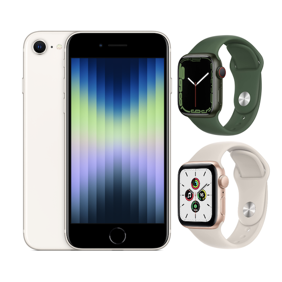 iPhone SE（第3世代）や各種WatchがAmazonアウトレットで販売中