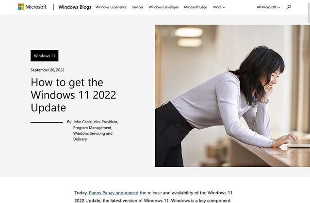 Windows 11 2022 Updateへアップデートする方法