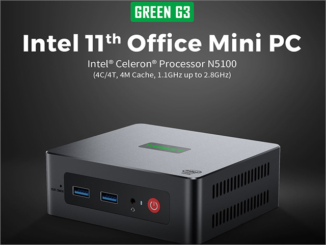 2万円台の最新パソコン「GREEN G3」いきなり値下げ、十分使えるCPUに8GBメモリ/256GB SSD搭載の超格安モデルに