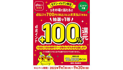 楽天ペイ・PayPay・d払い 今月のキャンペーンまとめ 抽選で全額還元「楽天ペイチャンス」の9月の対象店舗はスタバやマツキヨ、カインズなど