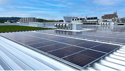 エディオン、PPAモデルの太陽光発電設備を「エディオン高針原店」に導入