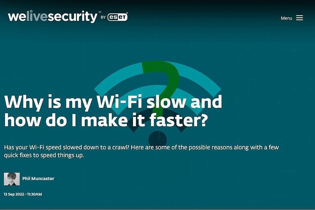 Wi-Fiの速度が遅い8つの理由と速くする11の方法