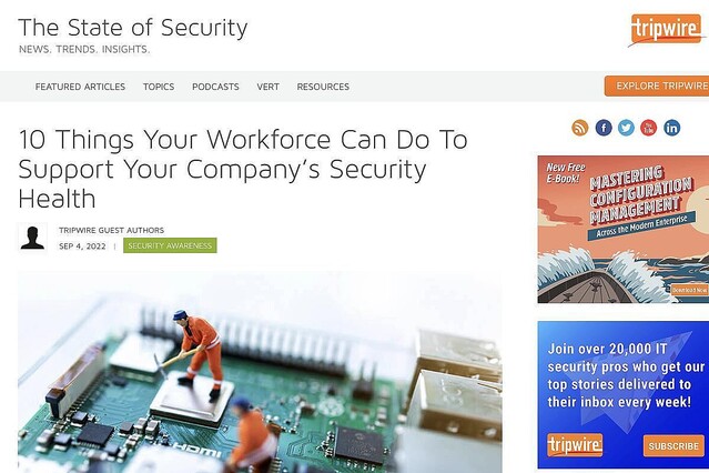 ビジネスマンが取り組むべき10のセキュリティ対策とは？