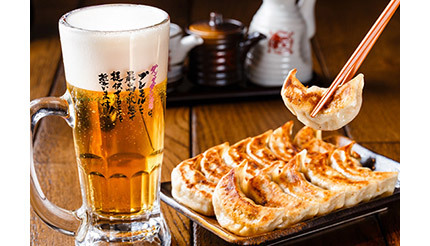 値上げ対抗のビール半額！ 肉汁餃子のダンダダンが10月7日から提供