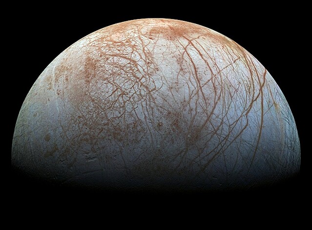 木星の衛星エウロパ、氷の地殻から湖の噴出観測できるか NASAの研究
