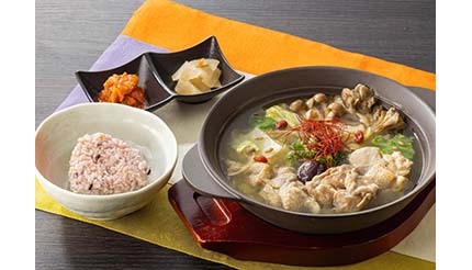 具だくさん「参鶏湯」などガスト流の韓国ごはんが期間限定で！ 10月19日まで全品10％オフのクーポンも