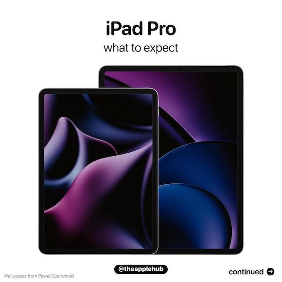 M2搭載iPad ProとiPad（第10世代）が明日か明後日発表？発売日は？