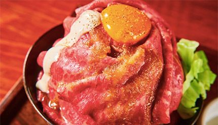 「ローストビーフ丼」が30分食べ放題！ 10月8日から3日間限定で開催