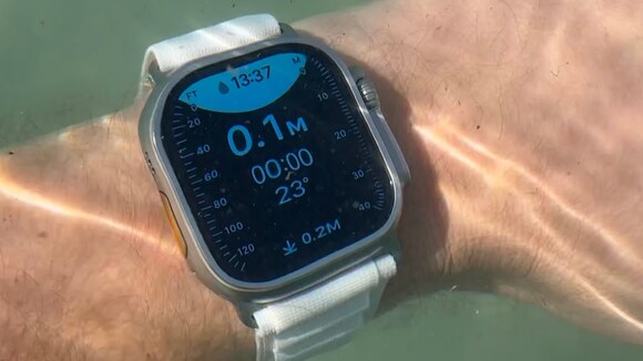 Apple Watchは水中でもAssistiveTouchで操作可能