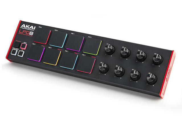 Akai Professional、MIDIパッド・コントローラー「LPD8」を発売