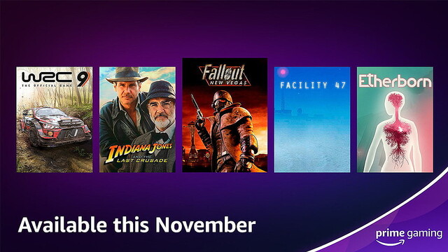 Prime Gaming、11月は『Fallout: New Vegas』など7タイトルを配布