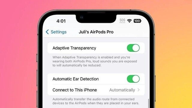 初代AirPods Proユーザーは泣いていい。iOS 16.1で「適応型環境音除去」が現れるのはバグらしい