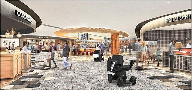 電動車椅子「WHILL」、関西国際空港の新国内線エリアで自動運転サービス開始