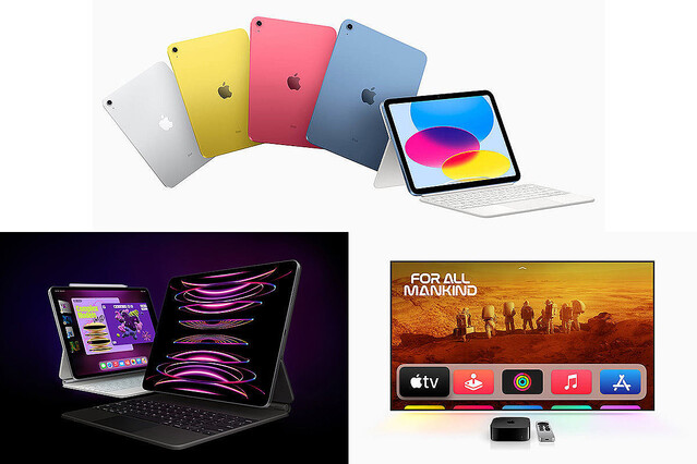 カラフルな新iPad、M2搭載のiPad Pro、新型Apple TV 4K登場