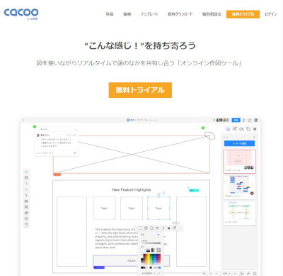 オンライン作図ツール「Cacoo」に12種類のグラフテンプレートが追加