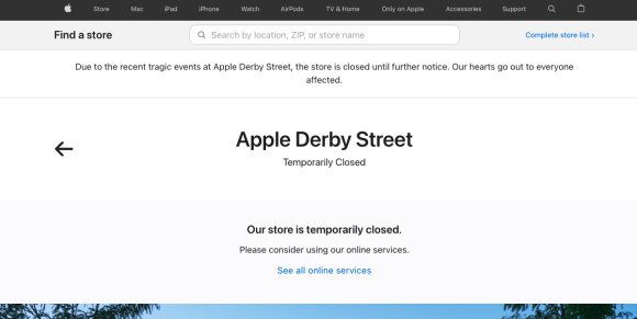 米マサチューセッツ州ボストン郊外にあるApple Storeに車が激突。死傷者も