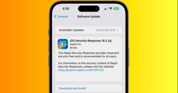 iOS16.2ベータ版ユーザー向け「緊急セキュリティ対応」のアップデートが公開