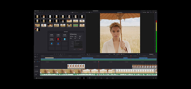 ブラックマジックデザイン、DaVinci Resolve 18.1発表。SNS用の縦方向解像度を追加