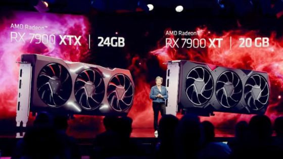 AMDが次世代GPU「Radeon RX 7900シリーズ」を発表、GeForce RTX 4000シリーズの対抗馬になり得るか