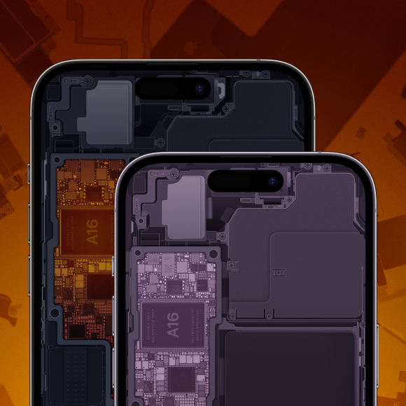 iPhone14 Proシリーズの内部が透けて見えるカラー壁紙 10種類が公開