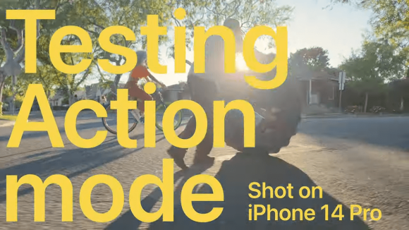 Apple、iPhone14 Proのアクションモードを様々な方法でテスト