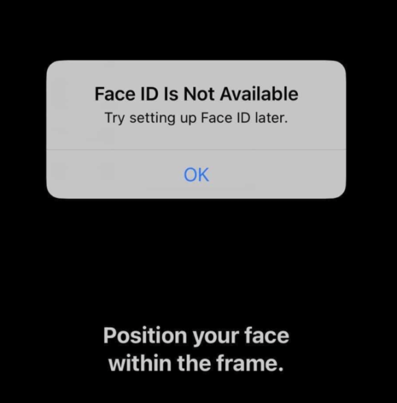 iOS16へのアプデでFace IDが使えなくなる問題が報告