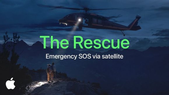 iPhone14シリーズの衛星緊急通報サービスの動画広告が公開