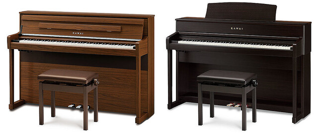 カワイ、電子ピアノ「CA」シリーズに2モデルを追加