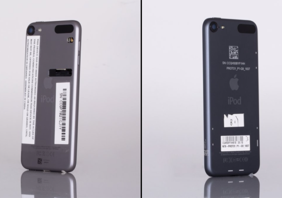 iPod touch（第5世代）と（第6世代）のプロトタイプ〜FCCの試験に使用
