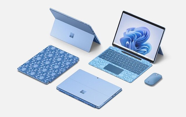 マイクロソフト、英国「Liberty」デザインの限定Surface Proキーボード