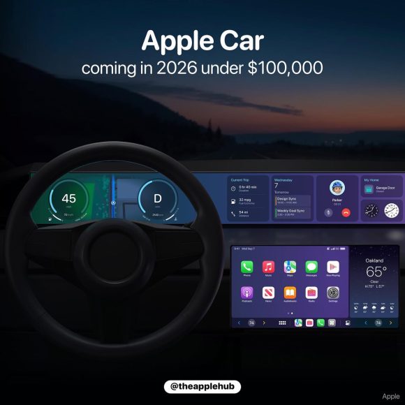 Apple Carの発売時期が延期〜販売価格や専用チップ、自動運転レベルに関する情報