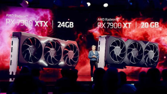 AMD製GPU「Radeon RX 7900」シリーズのベンチマークの海外レビューまとめ、NVIDIA純正GPUの「GeForce RTX 4080」と比較した結果とは？