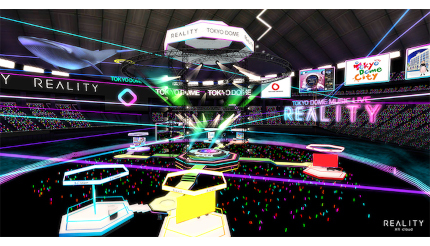 仮想ライブステージ「東京ドームワールド」をREALITYアプリ内にオープン
