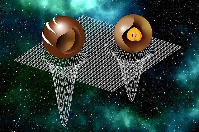 中性子星は、巨大な宇宙のナッツ入りチョコレート菓子みたいなもの
