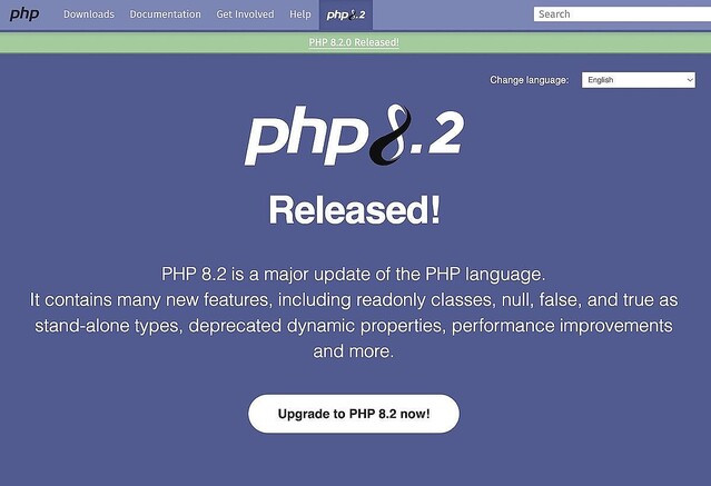 PHP 8.2リリース、読み取り専用クラスの追加や型システムの改善など