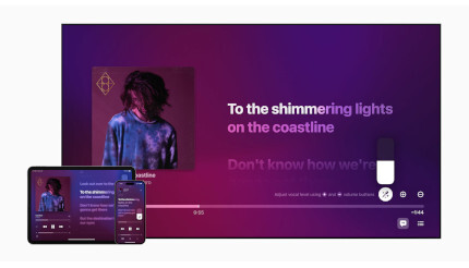 歌詞に合わせて歌える新機能「Apple Music Sing」登場、iPhone/iPad/Apple TV 4K