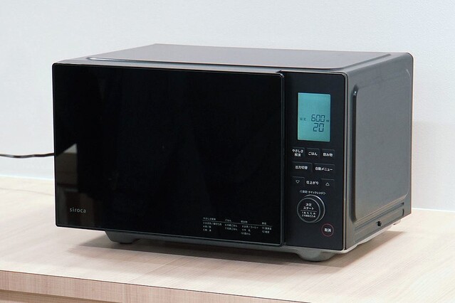 この価格帯で自動調理メニュー搭載！ 60の料理を自動調理できるシロカの電子レンジ